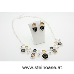 Mode-Collier Kristalle